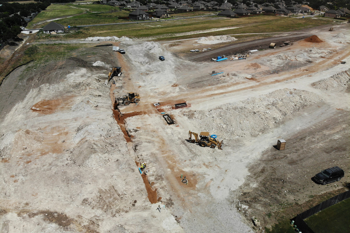 Stoneridge II Subdivision Phase 11 Hewitt TX Construction